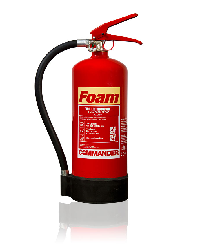 Commander 3ltr AFFF Foam Fire Extinguisher