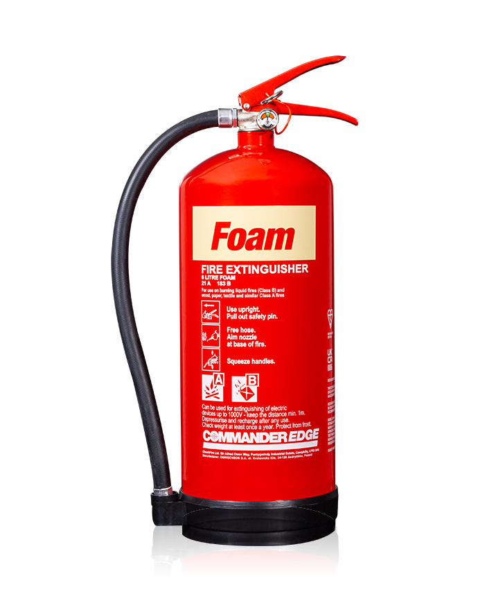 CommanderEDGE 6ltr Foam Fire Extinguisher